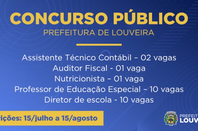 Oportunidade Inscri Es Para Concurso P Blico Da Prefeitura De