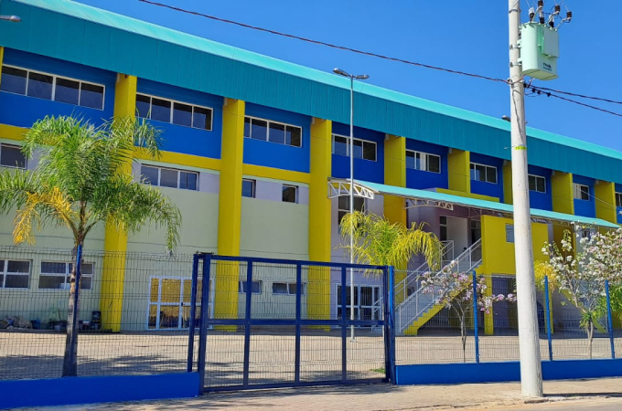 Pinturas Nas Escolas Municipais Continuam Em Andamento Prefeitura De